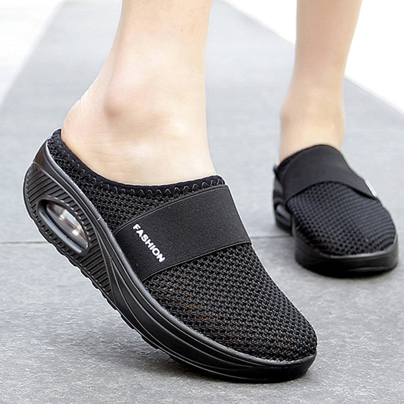 Air Cushion Slip-On Walking Loafers